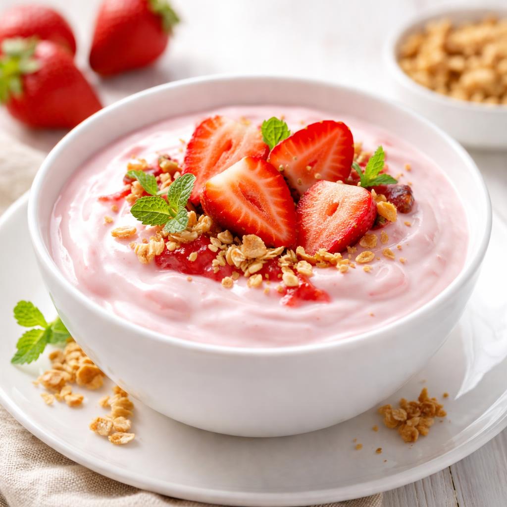 Strawberry Greek Yogurt