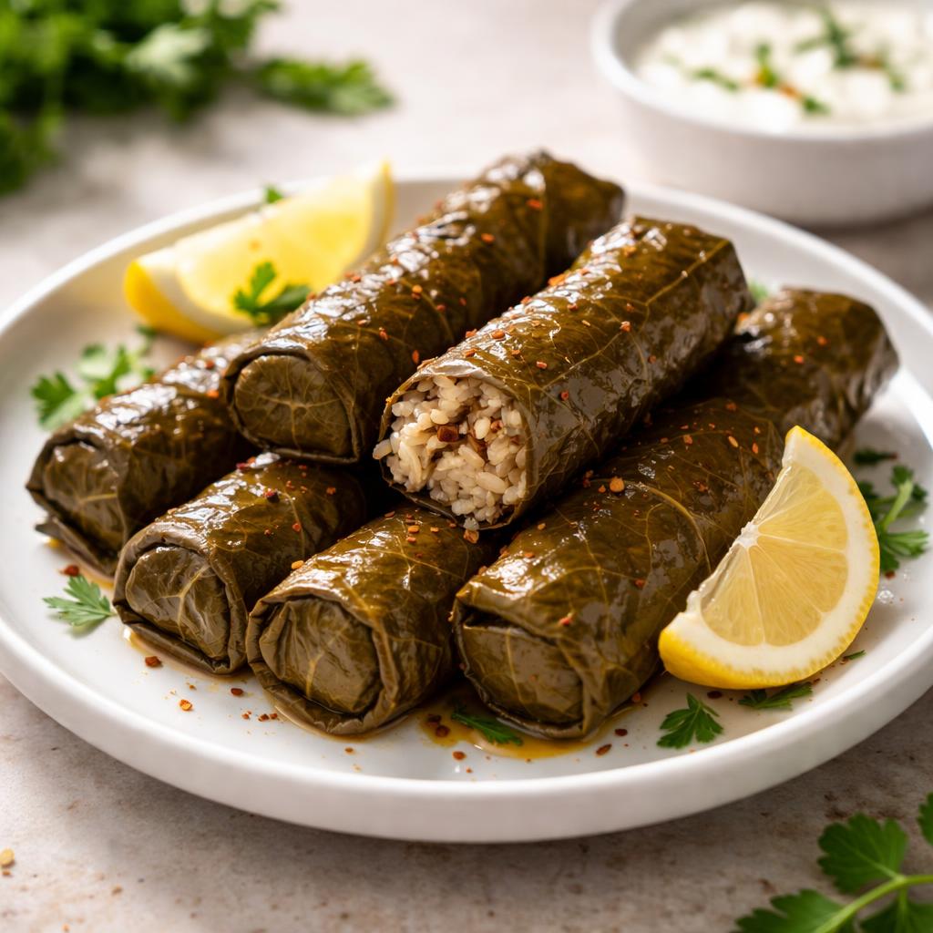 Stuffed Grape Leaves