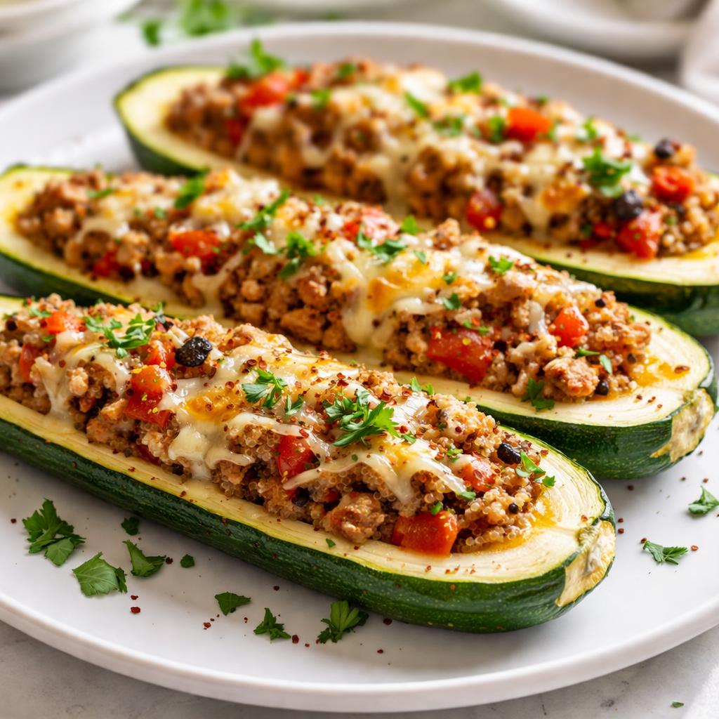Stuffed Zucchini