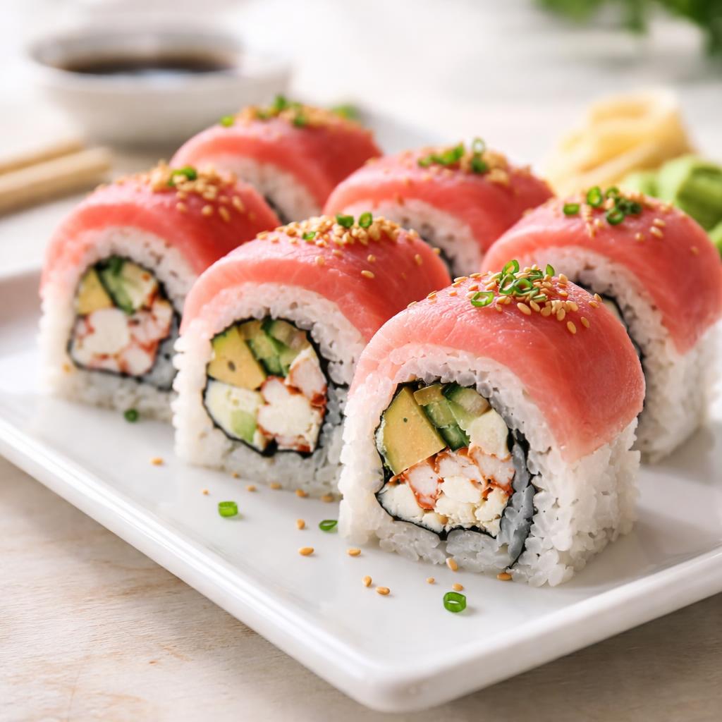 Sushi Roll With Tuna