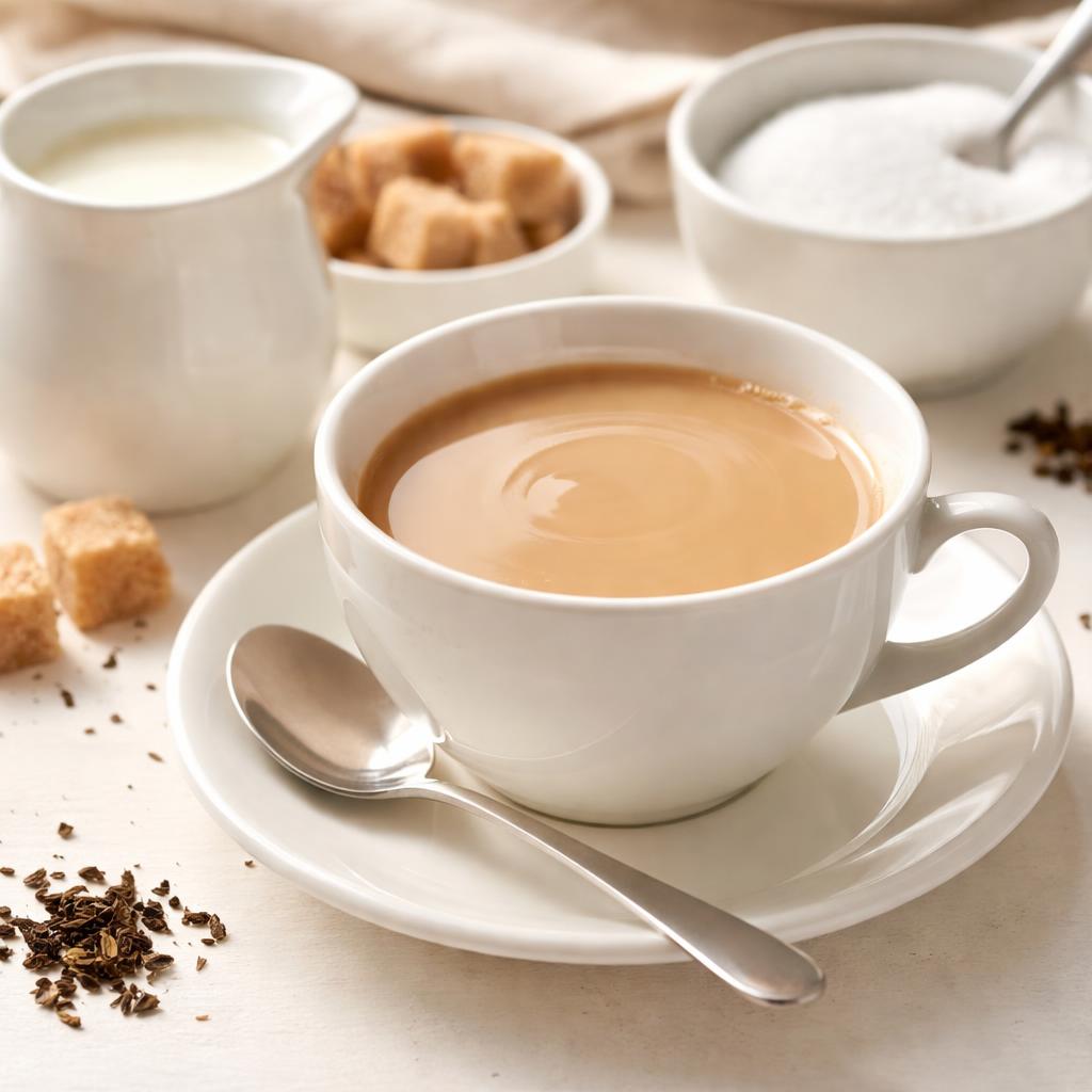 Tea With Milk And Sugar