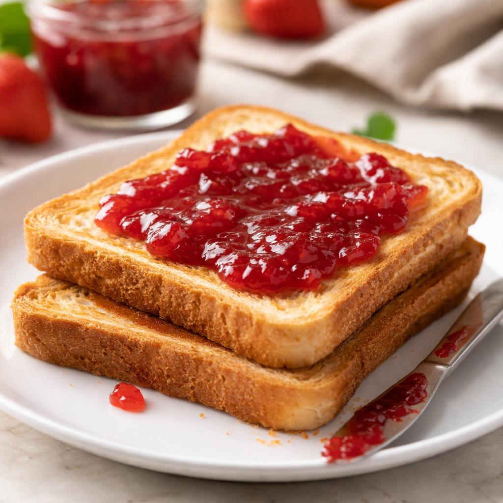 Toast With Jam