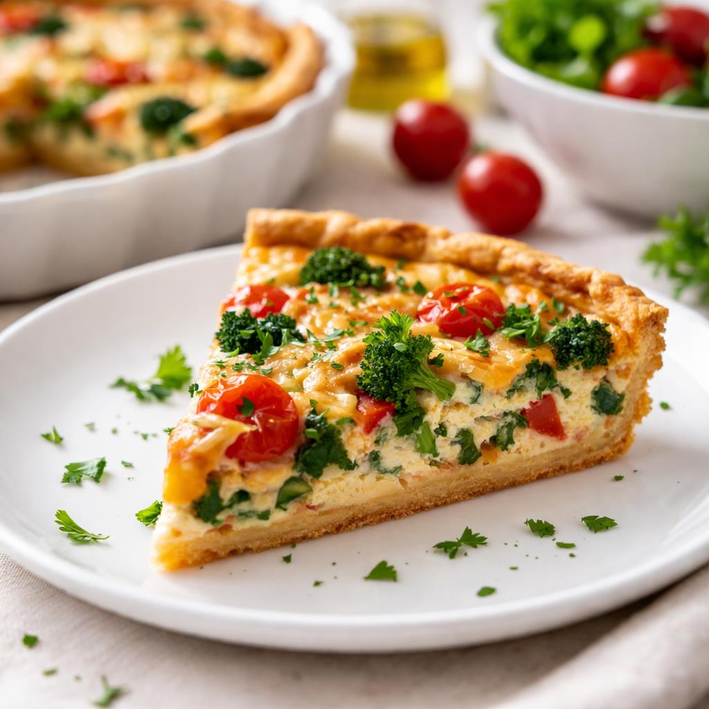 Vegetable Quiche