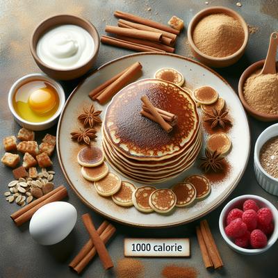 Image of 100 Calorie Cinnamon Pancakes