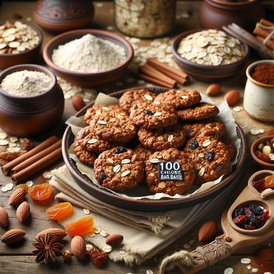 Image of 100 Calorie No Bake Whey Protein Bar Cookies