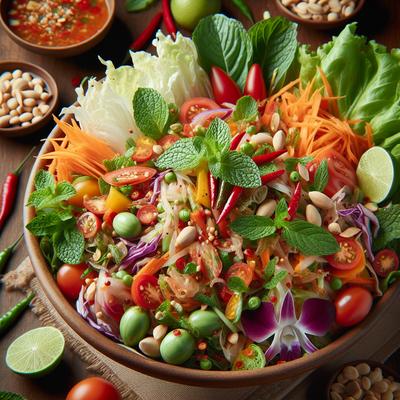 Image of 100 Raw Thai Salad