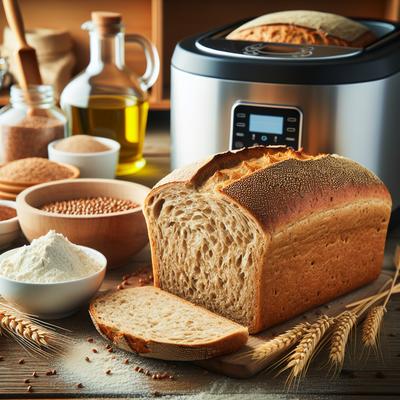 Image of 100 Whole Wheat Bread for Bread Machine