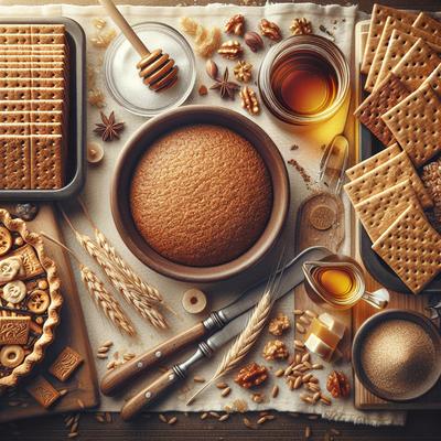Image of 100 Whole Wheat Graham Crackers or Pie Crust