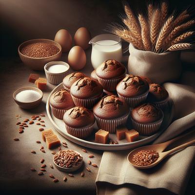 Image of 100 Whole Wheat Muffins