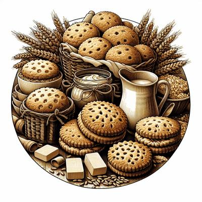 Image of 100 Whole Wheat Sour Cream Biscuits