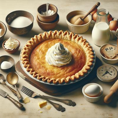 Image of 100 Year Old Old Fashioned Cream Pie