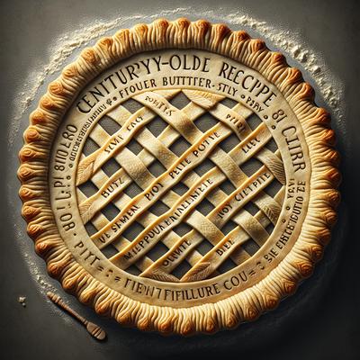 Image of 100 Year Old Pie Crust Pastry Dough