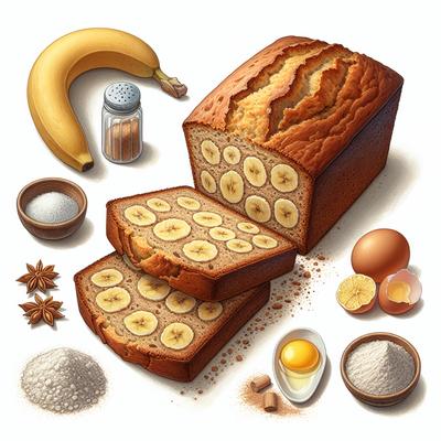 Image of 100 Yummy Banana Bread