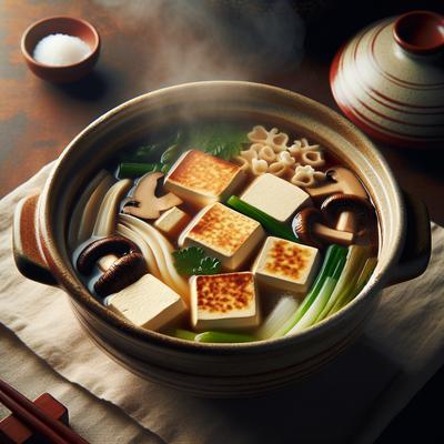 Image of 10 Min Japanese Simmered Tofu Hot Pot