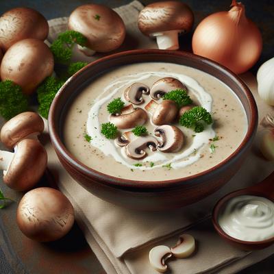 Image of 10 Minute Cream of Mushroom Soup