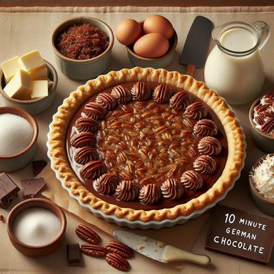 Image of 10 Minute German Chocolate Pie