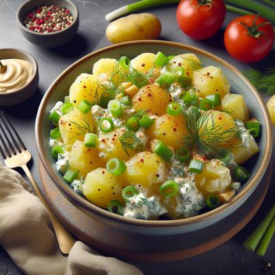 Image of 10 Minute Low Fat Potato Salad