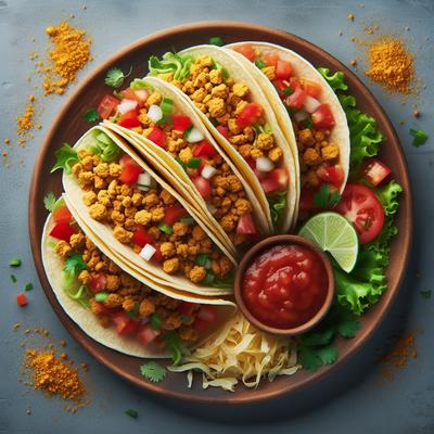 Image of 10 Minute Tvp Tacos