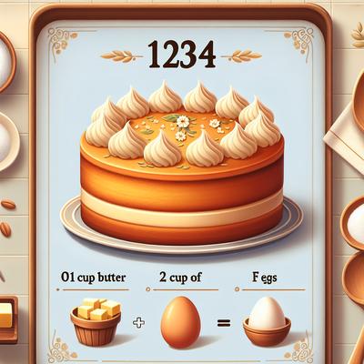 Image of 1234 Cake