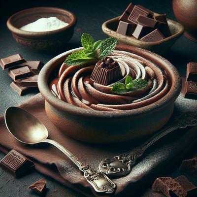 Image of 123 Chocolate Pinwheel Pudding