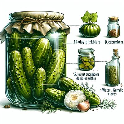 Image of 14 Day Pickles