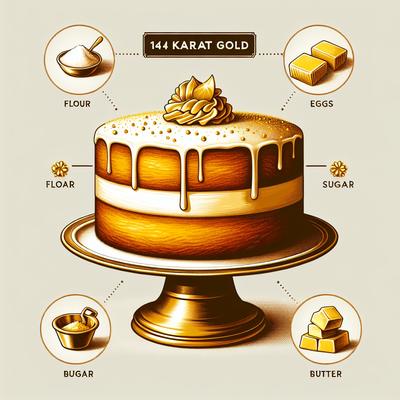 Image of 14 Karat Cake