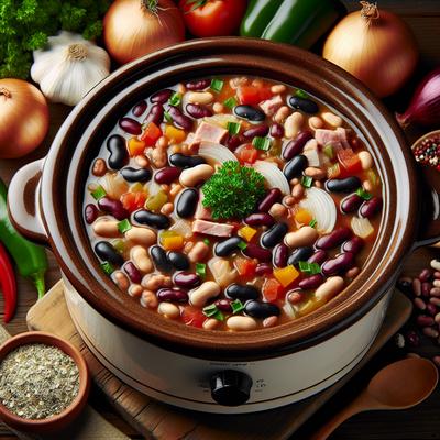 Image of 15 Bean Soup Crock Pot