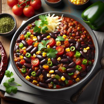 Image of 15 Minute Black Bean Chili