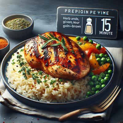 Image of 15 Minute Chicken and Rice Dinner