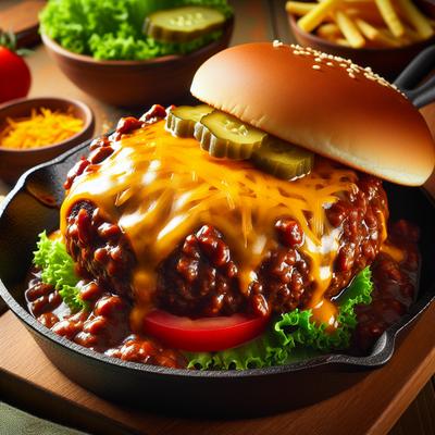 Image of 15 Minute Chili Cheeseburger Skillet