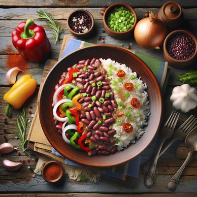 Image of 15 Minute Red Beans Rice