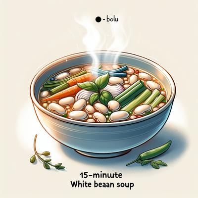 Image of 15 Minute White Bean Soup