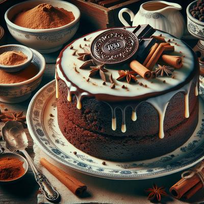 Image of 1880 Chocolate Spice Cake with Icing