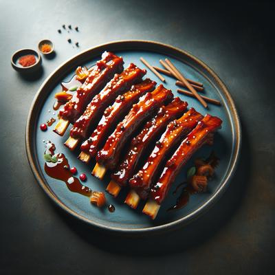 Image of 1 2 3 4 5 Chinese Spareribs