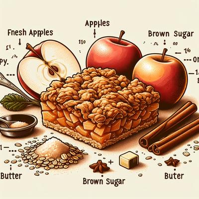Image of 1 2 3 Apple Crisp