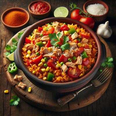 Image of 1 2 3 Ground Turkey Mexican Rice