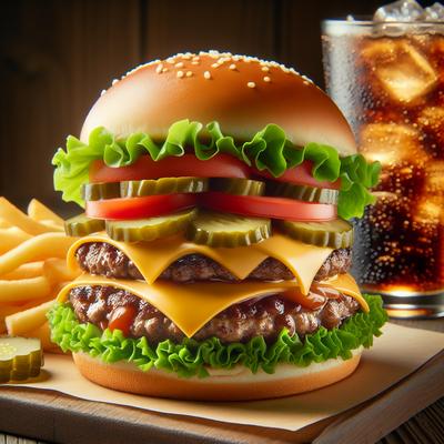 Image of 1 3 Pound Squeeze Burger