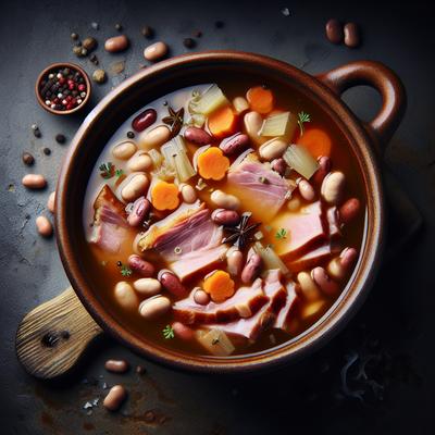 Image of 1 Hour Ham and Bean Soup
