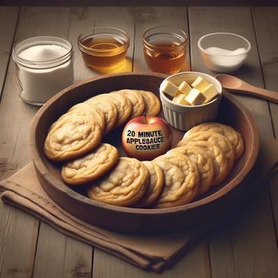 Image of 20 Minute Applesauce Cookies