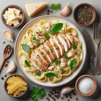 Image of 20 Minute Chicken Alfredo Recipe