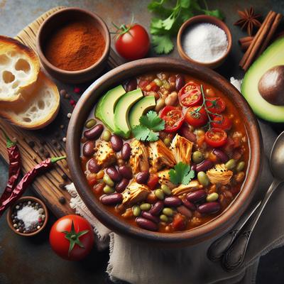 Image of 20 Minute Chicken Chili Dairy Free