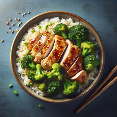 Image of 20 Minute Chicken Rice with Broccoli K