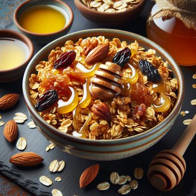 Image of 20 Minute Honey Granola Easy
