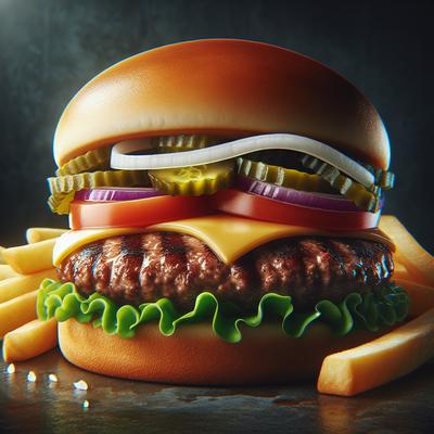 Image of 21 Club Hamburger