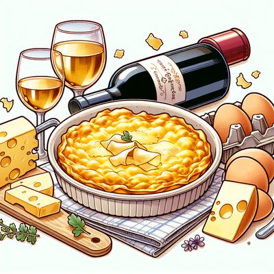 Image of 24 Hour Wine and Cheese Omelet