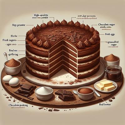 Image of 250 of Nearly Everything Chocolate Cake