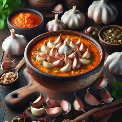 Image of 25 Clove Garlic Soup