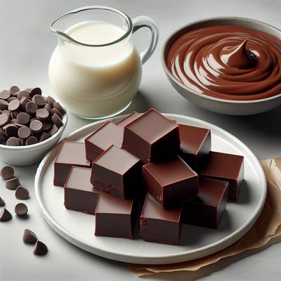 Image of 2 Ingredient 3 Minute Fudge