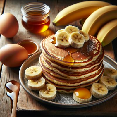 Image of 2 Ingredients Eggs Banana Pancakes