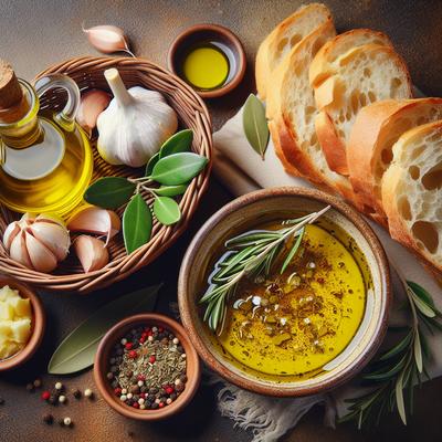 Image of 2 Second Italian Bread Olive Oil Dip
